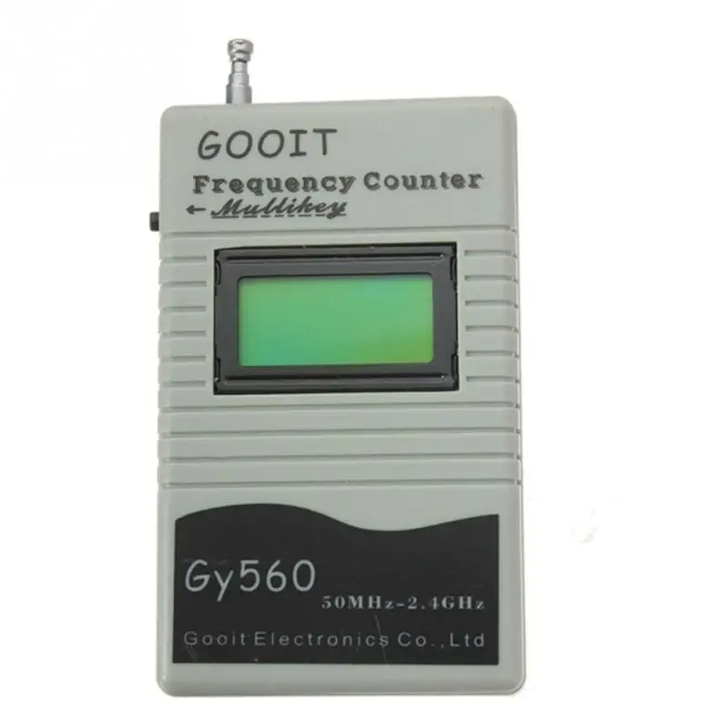 GY560 9V Dažnio Skaitiklis Skaitiklis Dviejų krypčių Radijo siųstuvas-imtuvas GSM 50 MHz, 2.4 GHz