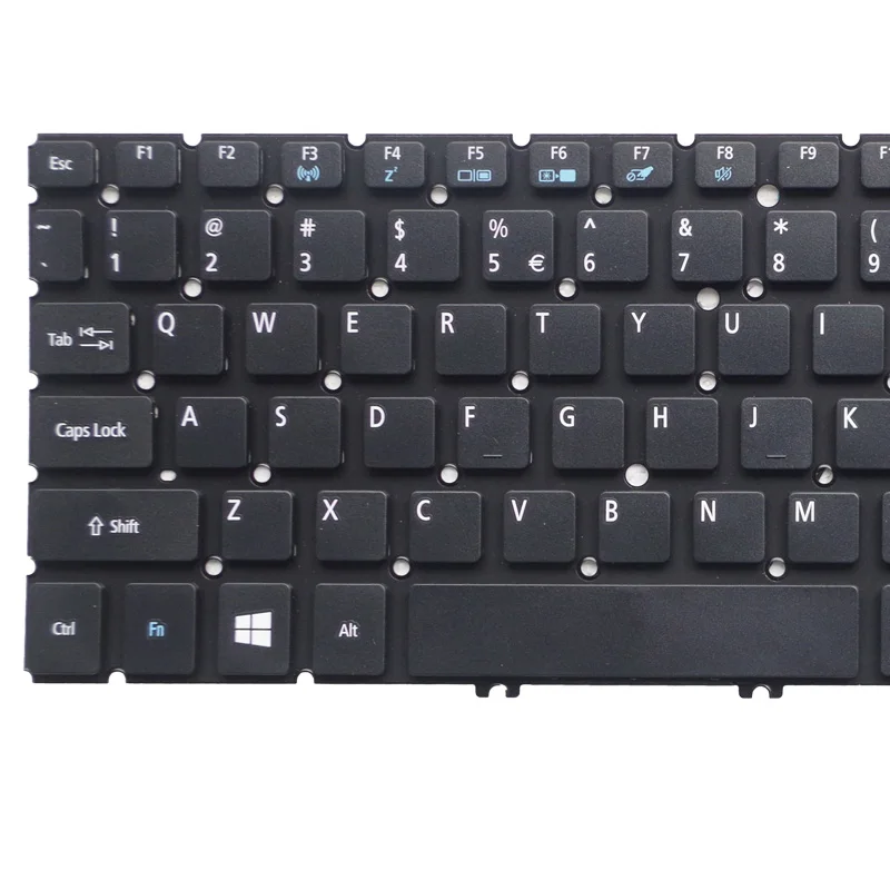 GZEELE NAUJAS Acer aspire M5-582PT EK-571G V5-571 V5-571G V5-571P V5-571PG Nešiojamojo kompiuterio Klaviatūra US Black anglų