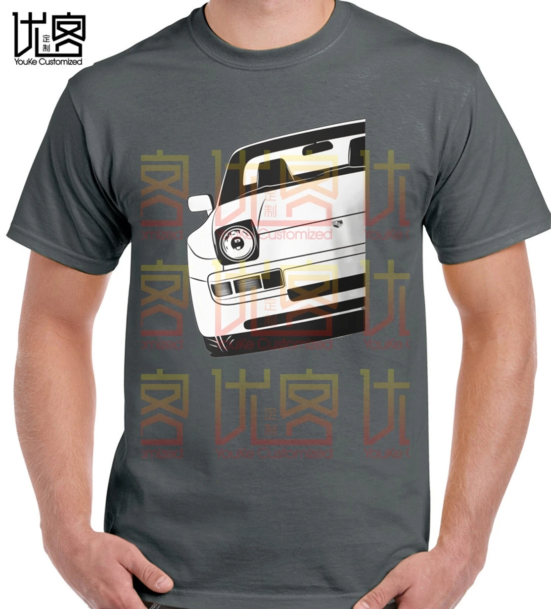 Mados Kietas Vyrų marškinėliai Moterims Juokinga marškinėlius RUF 944 Geriausių Marškinėlių Dizainą Pritaikyti Atspausdintas T-Shirt