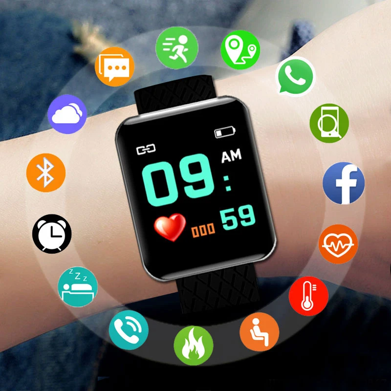 Mens' Laikrodžiai Smart Sporto Žiūrėti Vyrų Laikrodžiai Skaitmeninis LED Elektroniniai Riešo Žiūrėti Vyrų Laikrodis Vyrų Laikrodis Moterims, Vaikams Valandą