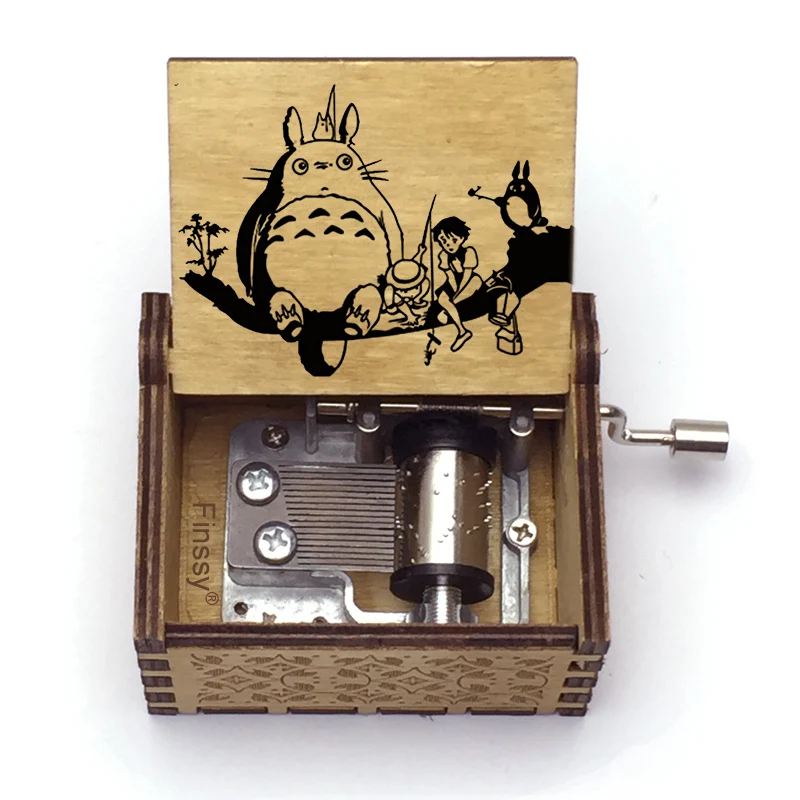 Music Box Totoro Spausdinti Muzika Temą Tonari No Totoro Vertus - Muzikinė Dėžutė Vaikų Mergaitė Dovana Gimtadienio Dovana Dideles atsargas