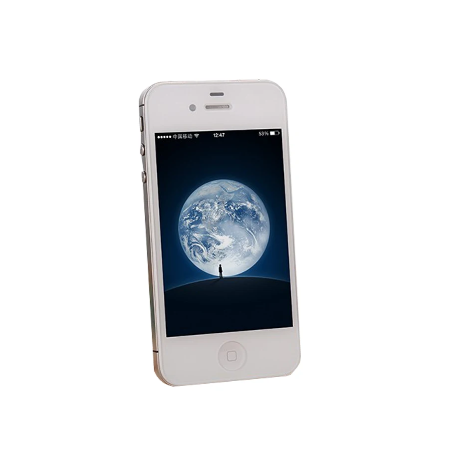 Naudotas apple iphone 4S mobilusis telefonas 16GB 32GB 64GB ROM Dual Core, WCDMA 3G, WIFI, GPS, 8MP Kamera, Originalus, Atrakinta Smartphone