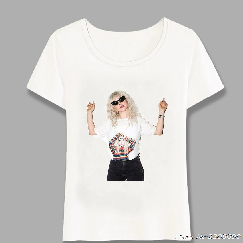 Nauja Vasaros Mados Moterų Marškinėliai Hayley Williams Nešioti Marškinius Mergina Atsitiktinis Viršūnes Moterų Tees Juokinga Moters Trumpas Rankovės Harajuku