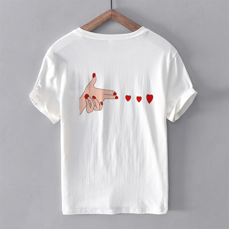 Naujas 2020Funny Finger Print Moterų Marškinėlius Harajuku Atsitiktinis, Madinga Marškinėliai Lady Mergina Viršuje Tee Hipster Trijų Spalvų Pasirinko