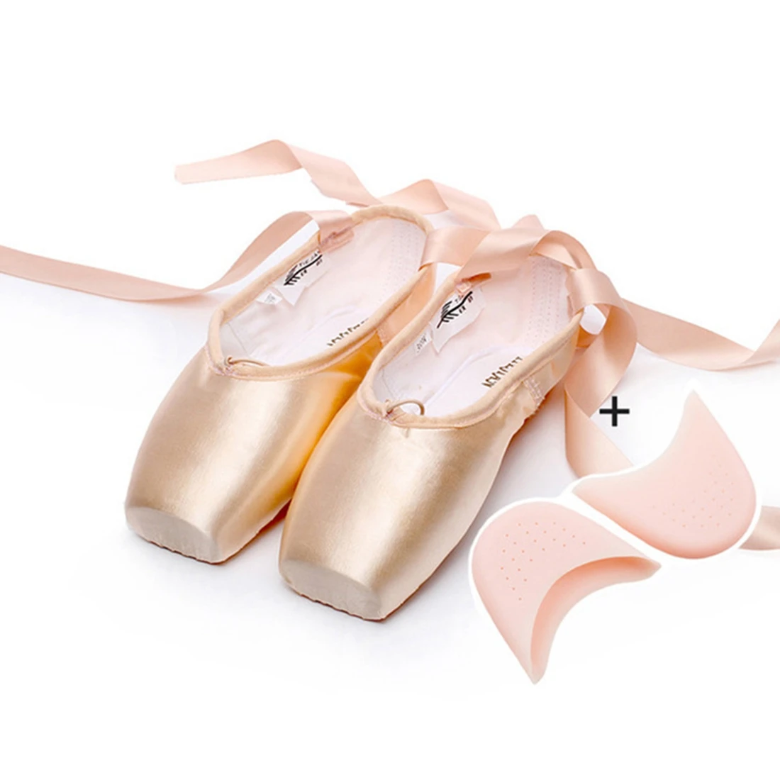 Naujas Profesionalus Baleto Šokių Praktikos Batai Ponios Profesionalų lotynų Baleto Batelių su Kaspinais Baleto Pointe Batai Moterims