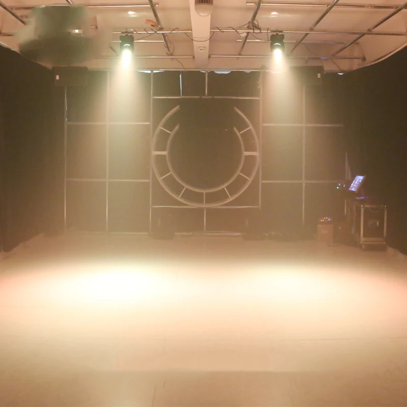 Naujausias DJ Scenos Apšvietimas Dvigubas veidus Juda žibintas 1x10W spindulių lempos+4x10W plauti lempos poveikį, LED judančios galvos šalies žibintai
