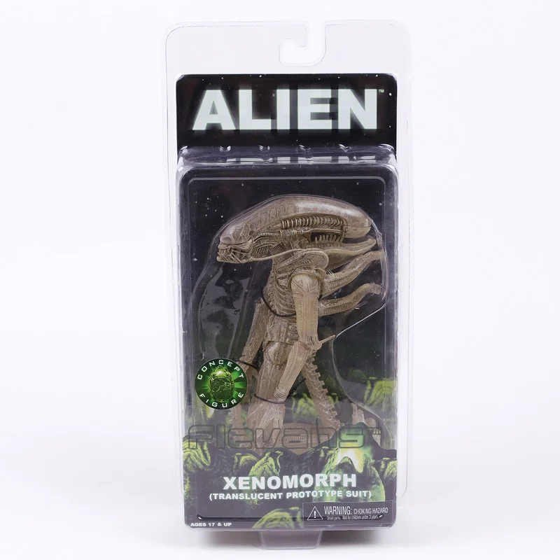 NECA Alien vs. Predator Xenomorph / Karys Užsienietis / Grid Svetimų PVC Veiksmų Skaičius, Kolekcines, Modelis Žaislas