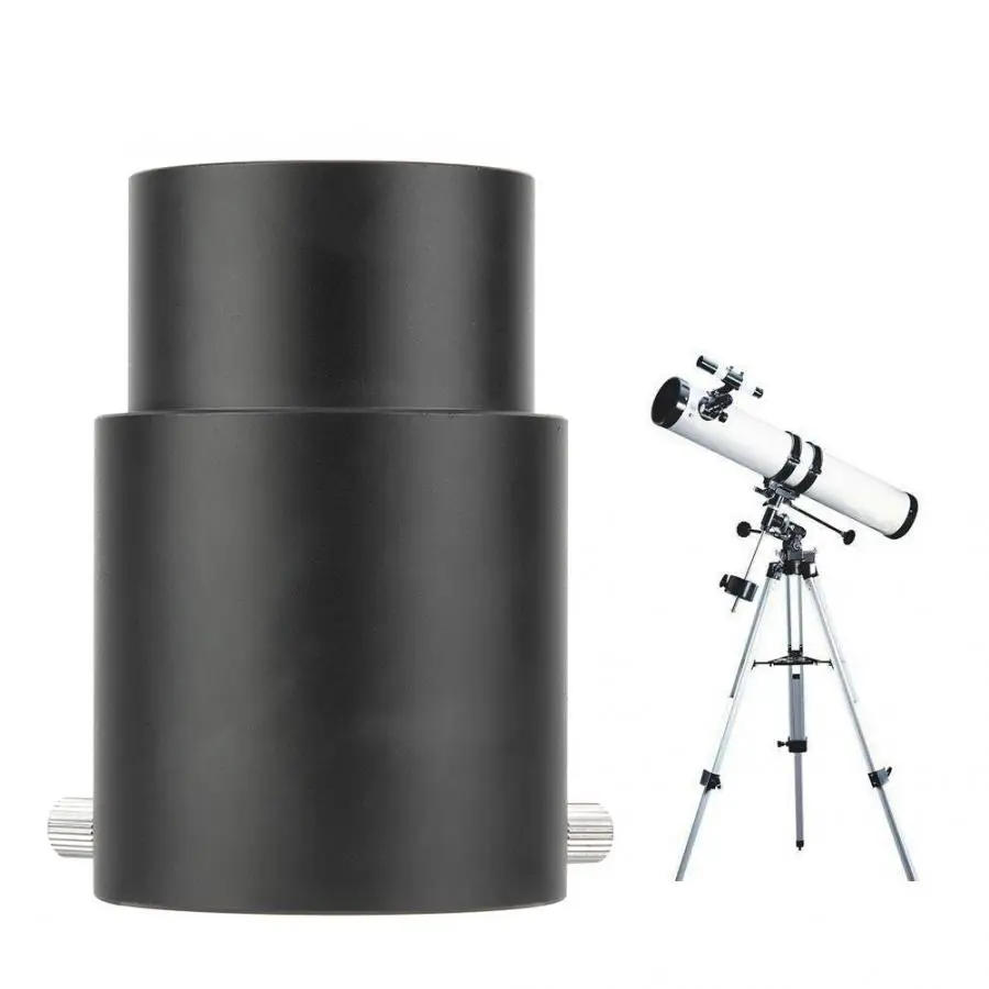 Objektyvo adapteris 60mm Metalo 2 colių Teleskopo Okuliaro Pratęsimo Vamzdis Adapteris Astronominiai Teleskopai, makro žiedas objektyvai