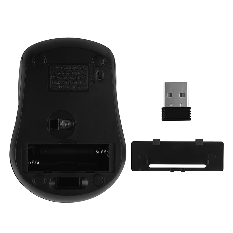 POWSTRO K Profesinės Optinė Belaidė Pelė, Pelės, USB Pelė 2,4 GHz Su Mini USB Dongle For PC Nešiojamas Win7/8/10/XP/Vista