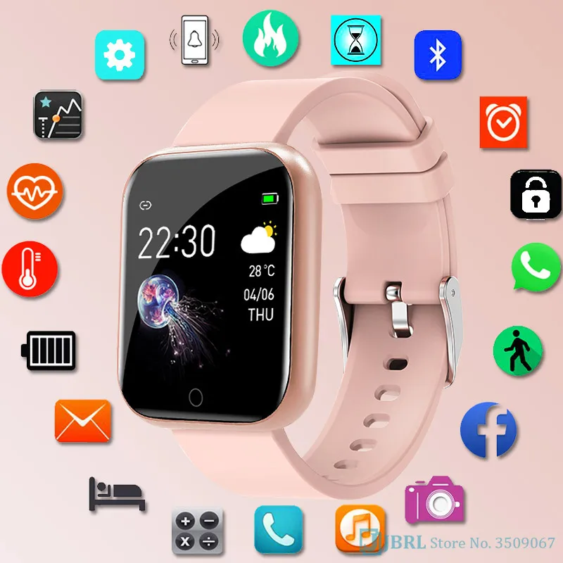 Smart Juosta i5 Laikrodis Vyrams, Moterims, Fitness Tracker 