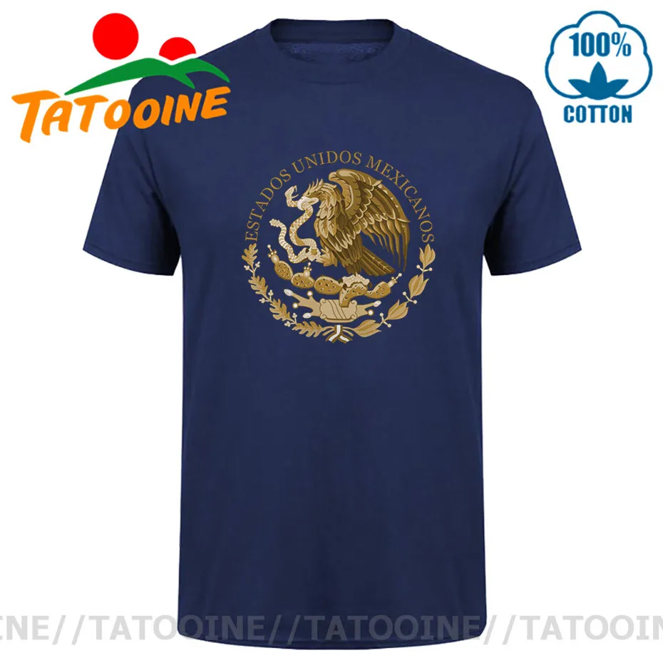 Tatooine Derliaus Vestido Meksikos Paveldo T-shirt Retro Meksika herbas marškinėliai homme Meksikos Pasididžiavimas Tee Viršūnes hombre camiseta