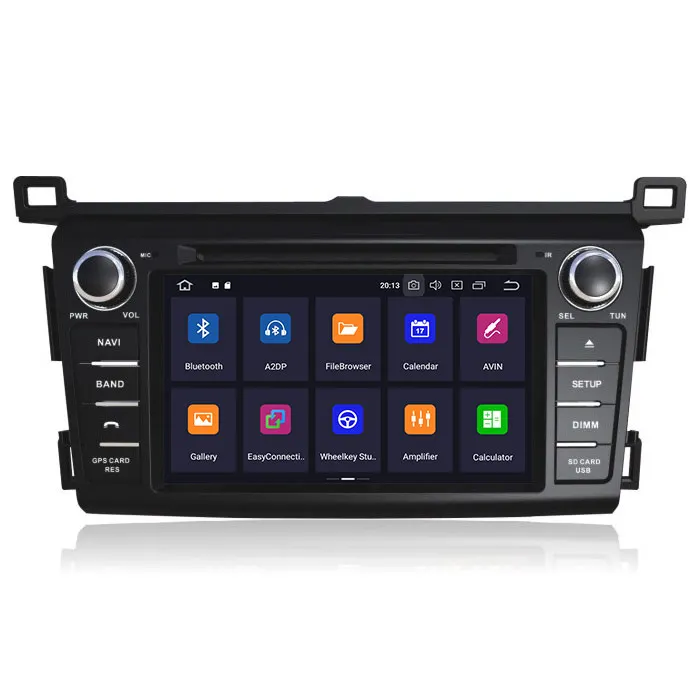 Toyota RAV4 2013 Android10.0 automobilio DVD grotuvas GPS multimedijos Auto Radijo car navigator stereo imtuvas Galvos vienetas IPS