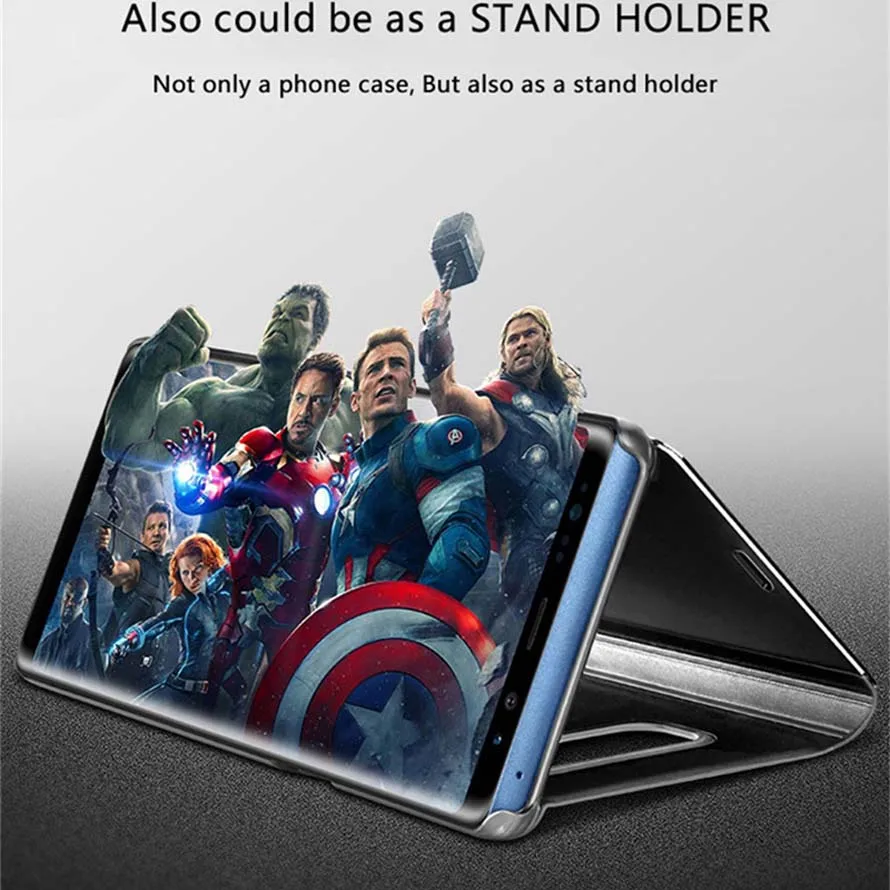 Veidrodis, Flip Case For Huawei Honor 8x 8c 8s Smart Knygos Viršelio garbę 10 lite 10i Odinis telefono Atvejais honer 10 šviesos coque Funda