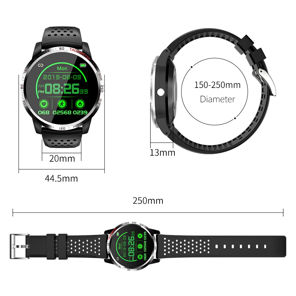 W3 Naujausias EKG + PPG HRV Smart Watch Kraujo Spaudimas, Širdies ritmo Monitorius FitnessTracker IP67 atsparus Vandeniui Sporto Smart Laikrodžiai Vyrams