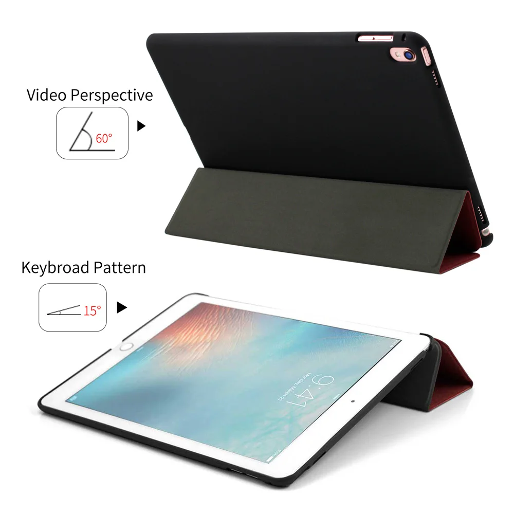 WOWCASE Trifold Smart Case for iPad Oro 3/iPad Pro 10.5