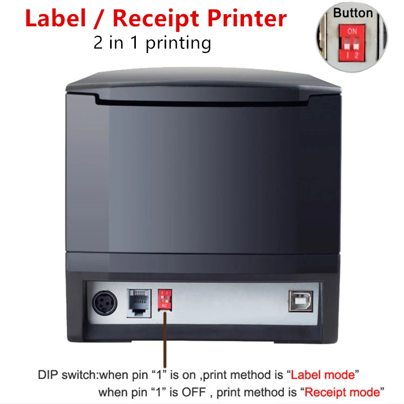 Xprinter Terminės Etiketės, brūkšninių kodų Spausdintuvas Gavimo Spausdintuvo 20mm-80mm klijuojamas Lipdukas Popierius Mobilųjį Telefoną 