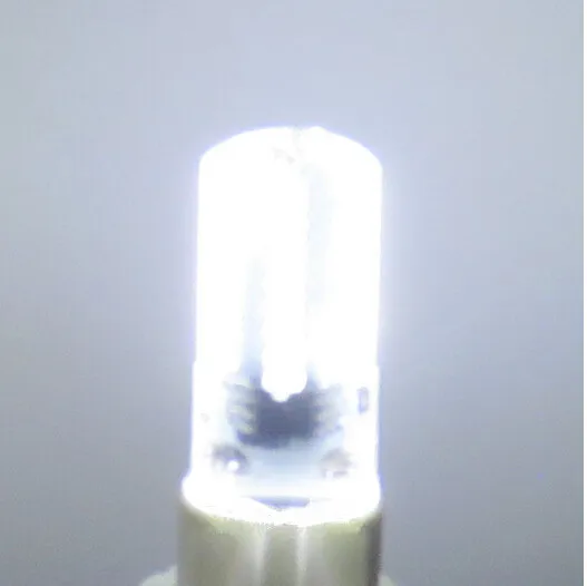 10VNT 110V E11 220v LED kristalų lemputės, LED E11 220v pritemdomi E11 LED 110V Silikagelio lemputė led e11 110v tamsos