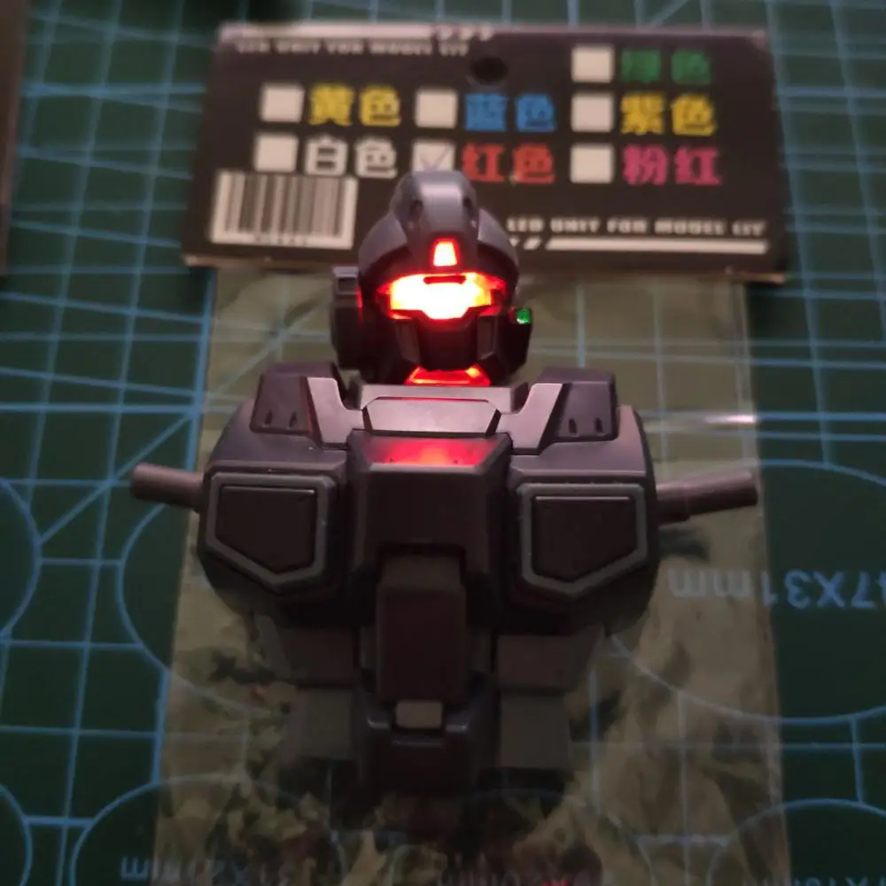 3PCS/Set Keisti Žalia LED Apšvietimas Bendras, MG GN-X 00Q 00R Gundam Surinkti Gundam Modelio Robotas Dalis Priedų