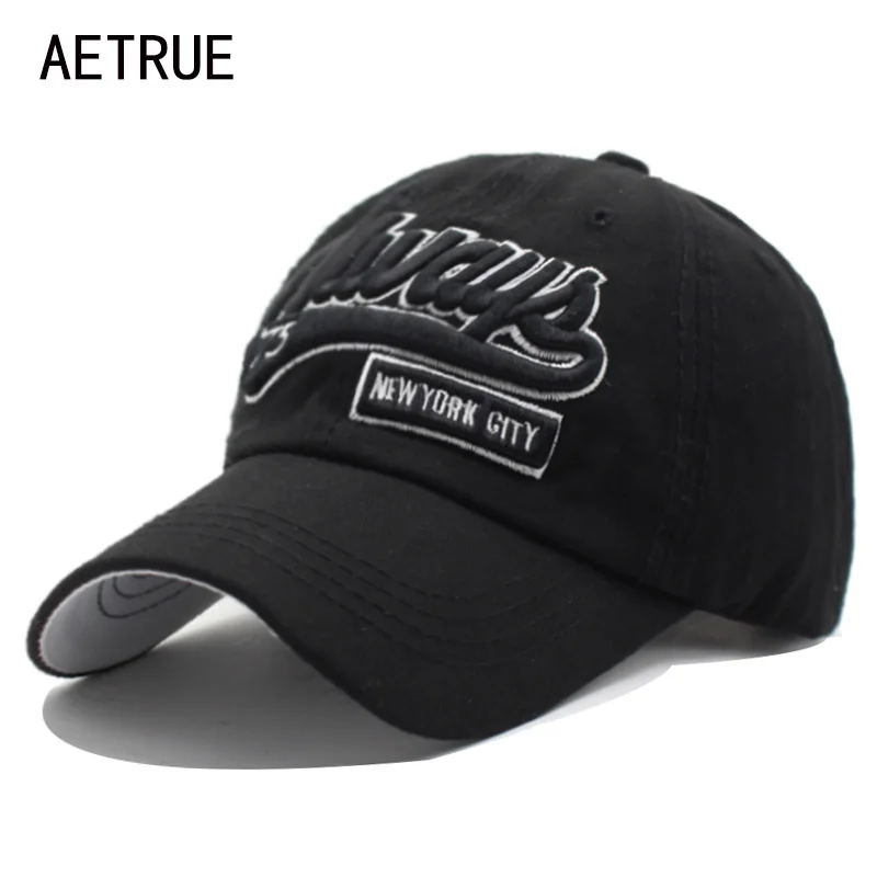 AETRUE Mados Vyrų Snapback Casquette Moterų Beisbolo kepuraitę Tėtis Prekės Kaulų trucker Kepurės Vyrams Gorras Atsitiktinis Išsiuvinėti Kepurės Kepurės