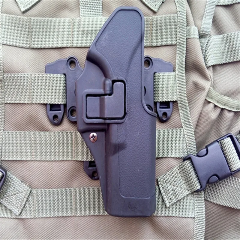 Aukštos Kokybės Taktinių Kariuomenės Karinių Oro soft Fit Krūtinės, Juosmens, kojų irklas Molle dėklas, skirtas Glock 17 22 31 dešinėje
