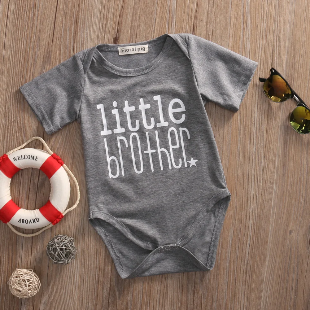 Bamblys Vaikas Kūdikiui, Mergaitei, Berniukui trumpomis Rankovėmis Romper Topai marškinėliai Palaidinė Drabužius Vasarą