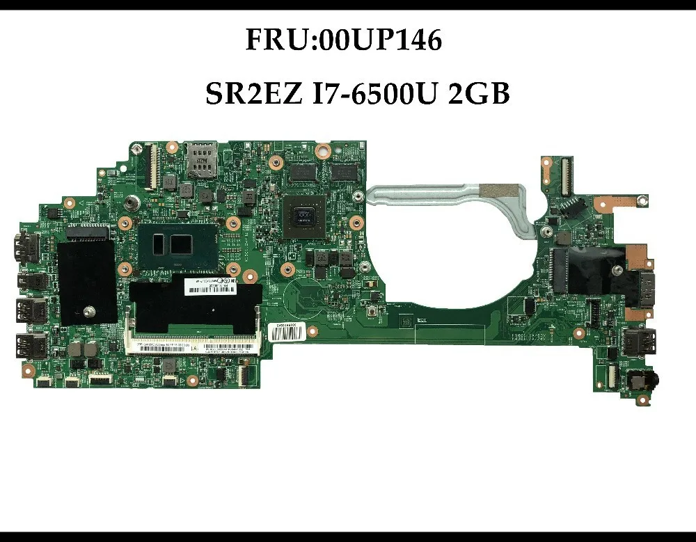 Didmeninė FRU:00UP146 Lenovo Thinkpad JOGOS 460 Nešiojamas Plokštė 448.05106.0021 SR2EZ I7-6500U DDR3 2GB Visiškai Išbandyta