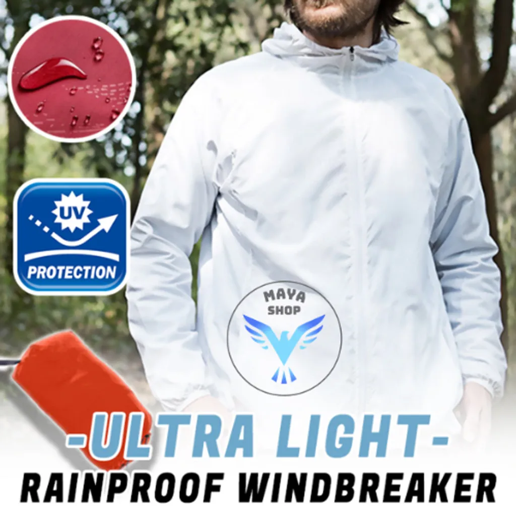 Dviračių Striukės Unisex Lauko ilgomis rankovėmis su gobtuvu Džersis apsauga nuo saulės, drabužiai Rainproof Švarkelis, Viršuje Ultra-Light