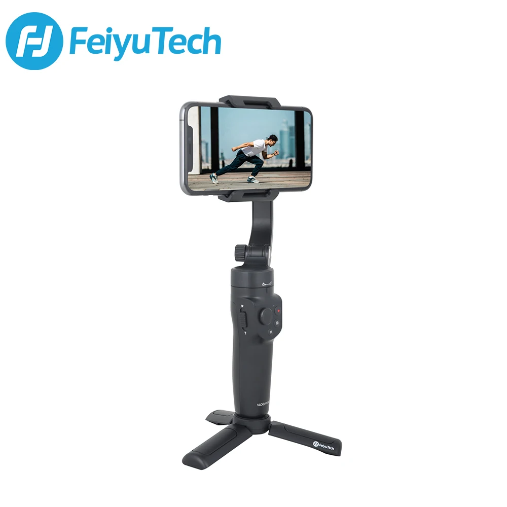FeiyuTech Vlog Kišenėje 2 Nešiojamą Išmanųjį telefoną Gimbal Stabilizatorius selfie stick 