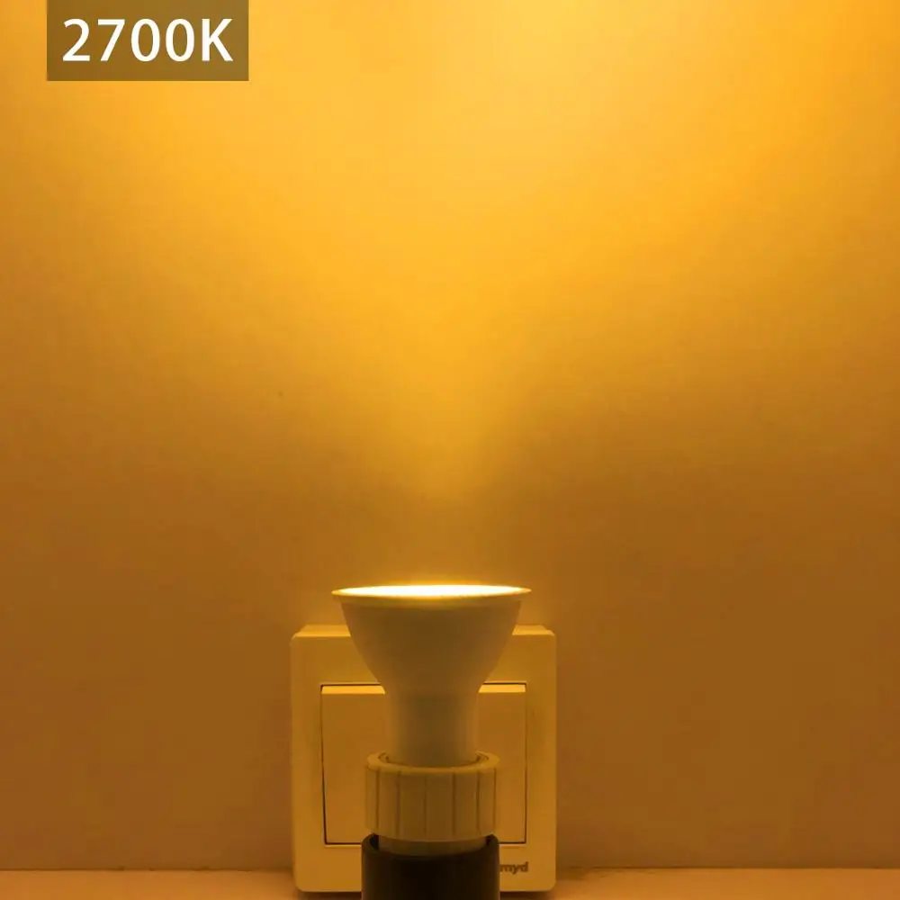GU10 LED Lempos, E27 Smart Lemputės Spalva Dėmesio Neoninis Ženklas RGB juosta Su Valdikliu LightLighting COB 220V Pritemdomi Vietoje Šviesos