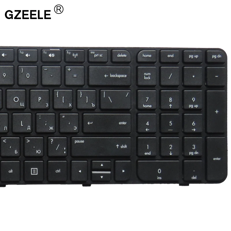 GZEELE rusų Klaviatūra HP Pavilion G7-2250 G7-2251 G7-2269 G7-2279 G7-2289 G7-2291 RU klaviatūra Su Rėmu nauja juoda