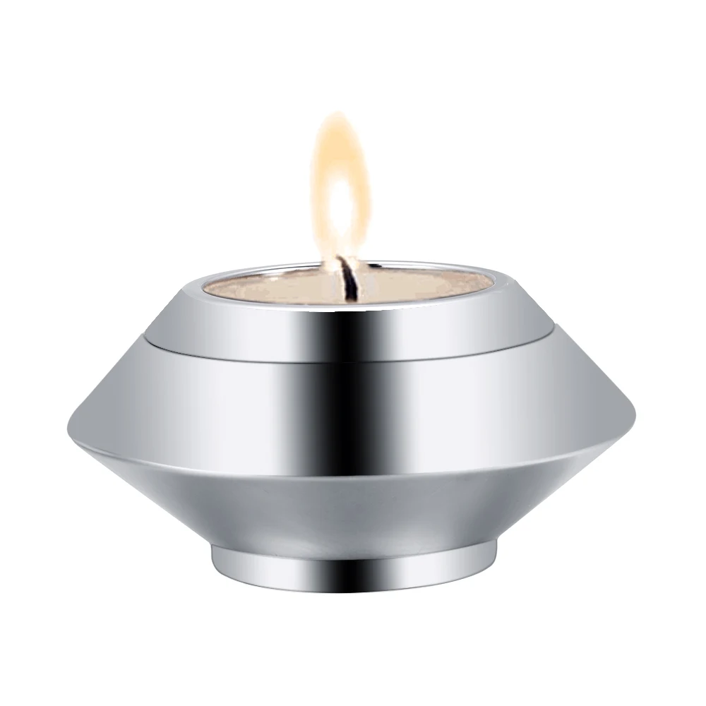 JJ001 Suaugusiųjų Kremavimo Urnos artimuosius Pelenų - Nerūdijančio Plieno Žvakidė 