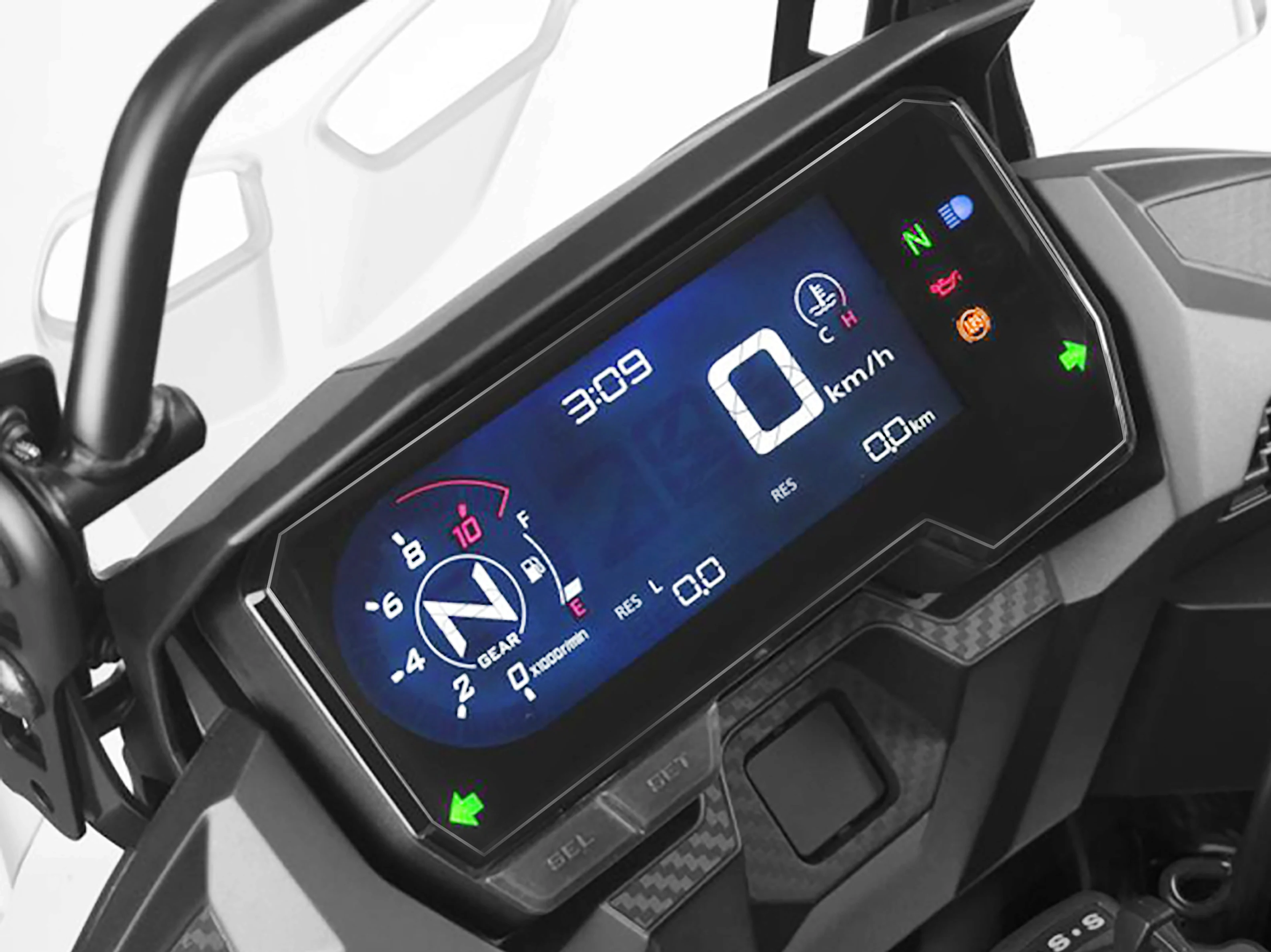 Kodaskin Motorinių TPU prietaisų Skydelio ekrano Apsaugos Priemonė Honda CB500X CB500F cb500x cb500f 2019