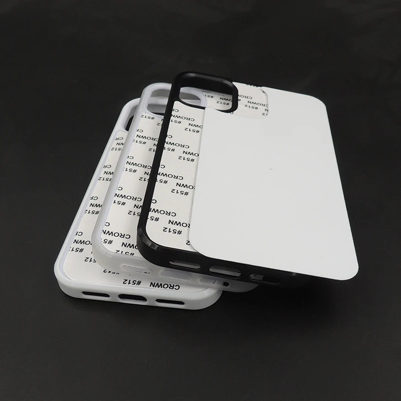MANNIYA iphone 12 mini/12/12 pro/12 pro max Blank Sublimacijos TPU+PC guminis telefono dėklas su Aliuminio įdėklais, 10vnt/daug