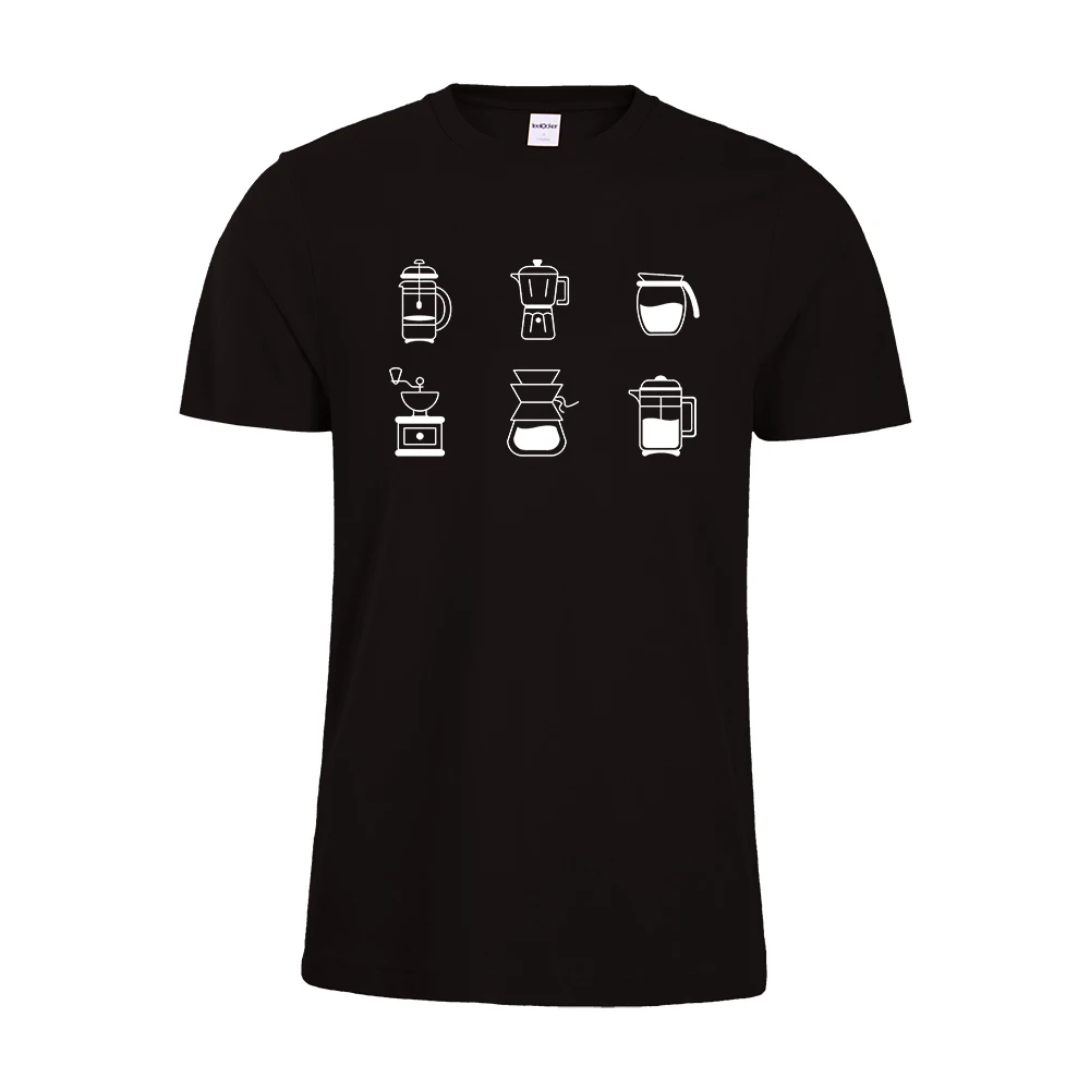 Naujas Atvykimo Juokinga Kavos T-Shirt Kavos Mėgėjai Marškinėliai Barista Tee Marškinėliai Moteris Atsitiktinis marškinėliai