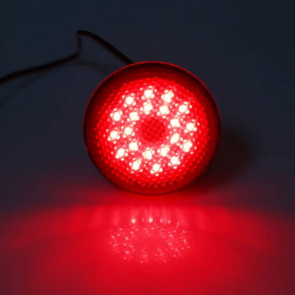 Niscarda 2VNT LED Galinio Bamperio Atšvaito Lengvųjų Automobilių Vairavimo Stabdžių Rūko Uodega Lempa Nissan/Qashqai/Toyota Sienna/Corolla Scion