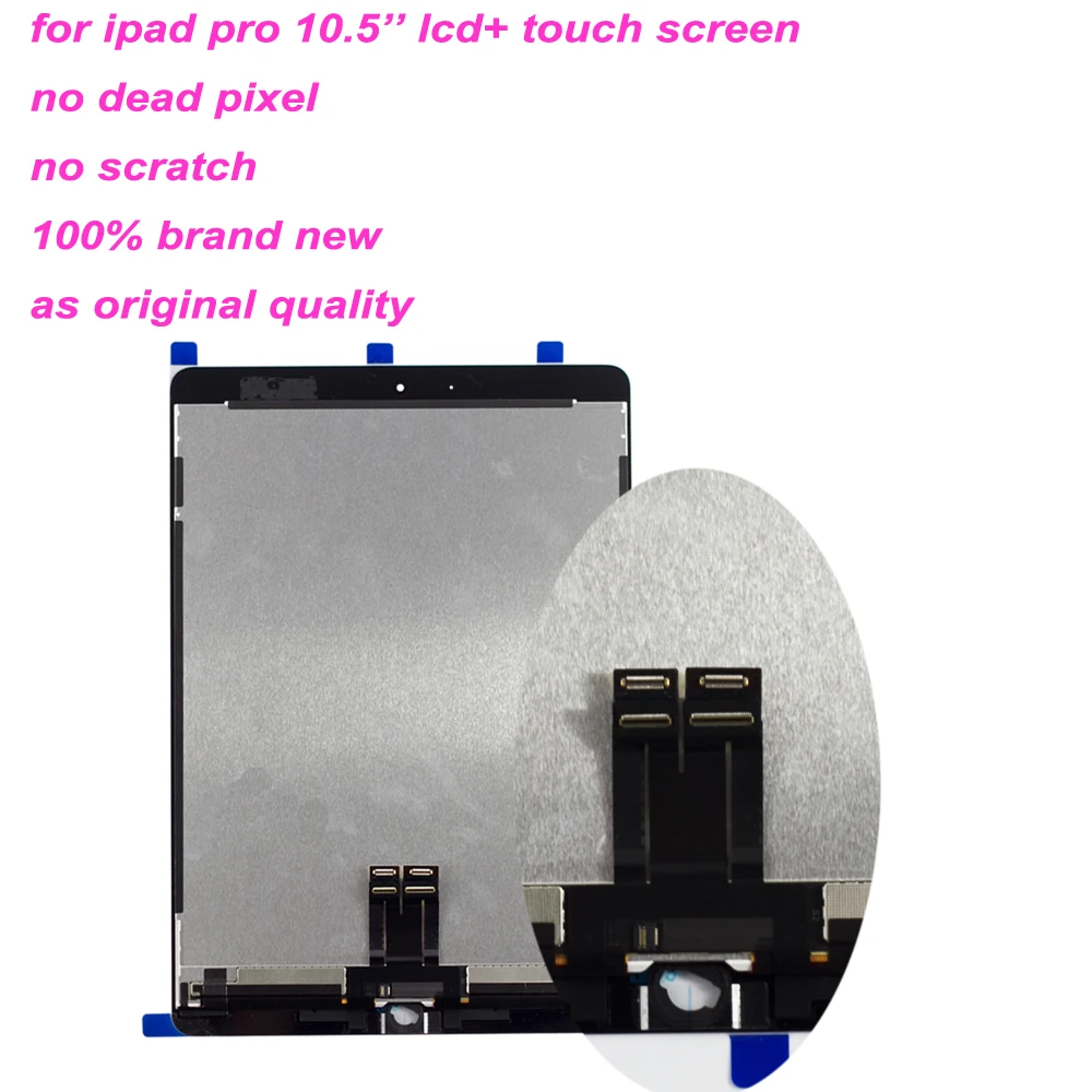 Originalus iPad Pro 10.5 2nd Gen A2152 A2123 A2153 A2154 LCD Ekranas Jutiklinis Ekranas skaitmeninis keitiklis Asamblėjos Oro 3 2019 10.5