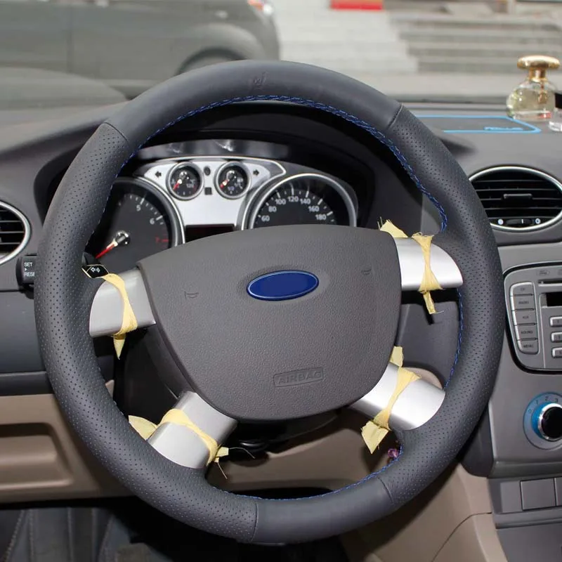 Ranka prisiūta Originali Ilgis dangtelis ant vairo automobilių dangčiai Ford Kuga 2008-2011 Focus 2 2005-2011 m.