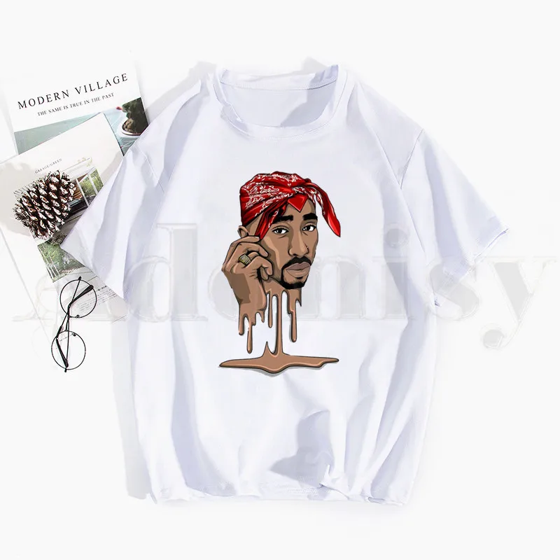 Reperis 2pac Tupac vyriški Laisvalaikio Spausdinimo vyriški T-shirt Aukštos figūrą Trumpas Rankovėmis vyriški marškinėliai vyriški Marškiniai, Marškinėliai