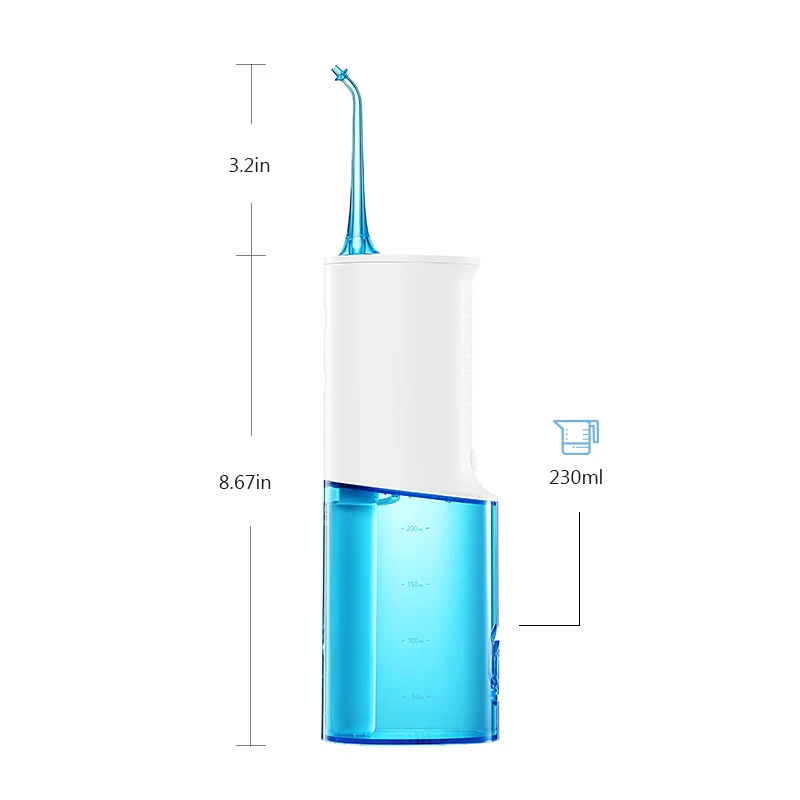 SOOCAS W3 nešiojamų žodžiu, irrigator USB įkrovimo vandens dantų flosser, irrigator dantų valymas waterjet dantų krapštuką