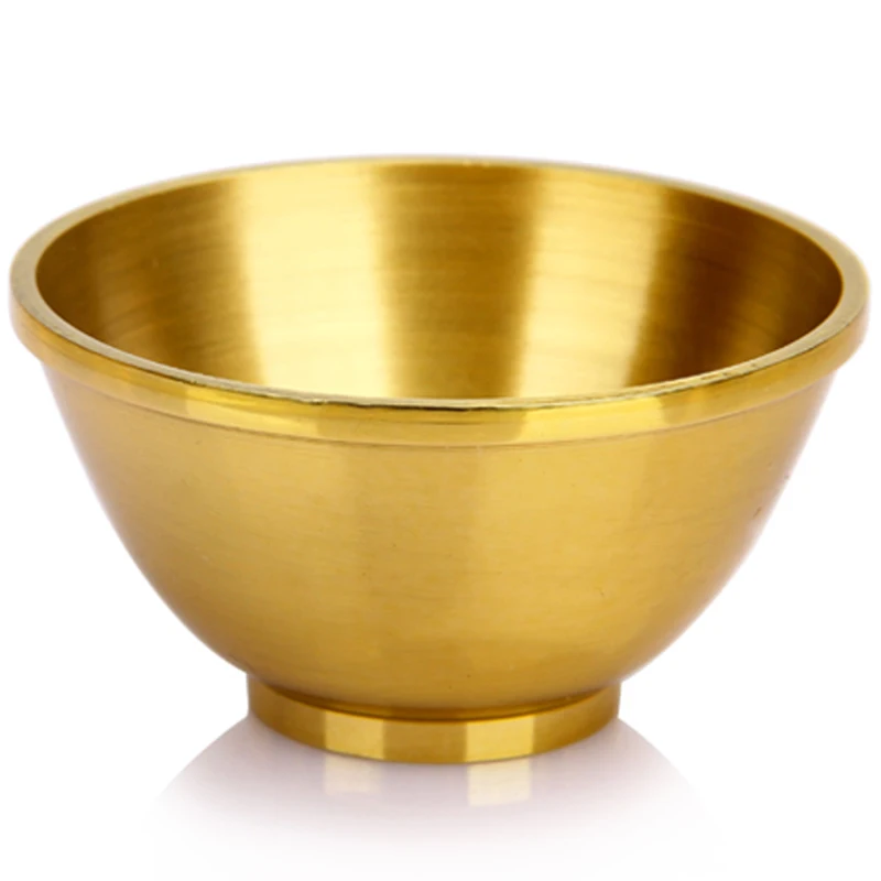 Storio vario dubenys vandens dubenėlį auksinius papuošalus, stalo reikmenys, Namų Dekoravimo Budistų dubenį aukos Buda papuošti amatai