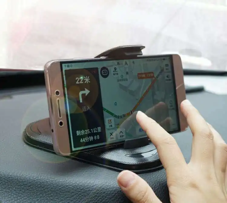 Universalus prietaisų Skydelio Telefono Laikiklis Klipas Reguliuojamas Stovas GPS Ekranas Laikiklis Laikiklis Parama IPhone Stovas Mobilųjį Telefoną Kalno Automobilių