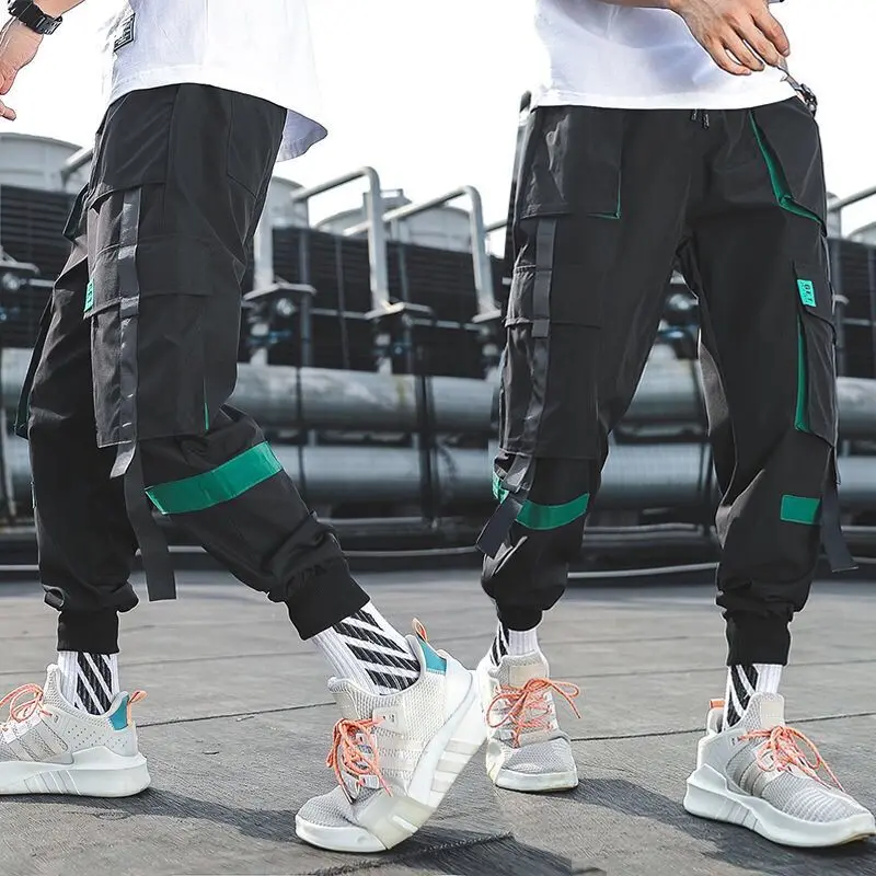 Vyrai Hip-Hop Krovinių Kelnės 2020 M. Vyras Kratinys Japonijos Streetwear Poilsiu Kelnės Vyrams Dizaineris Haremo Kelnės Atsitiktinis Harajuku Sweatpants