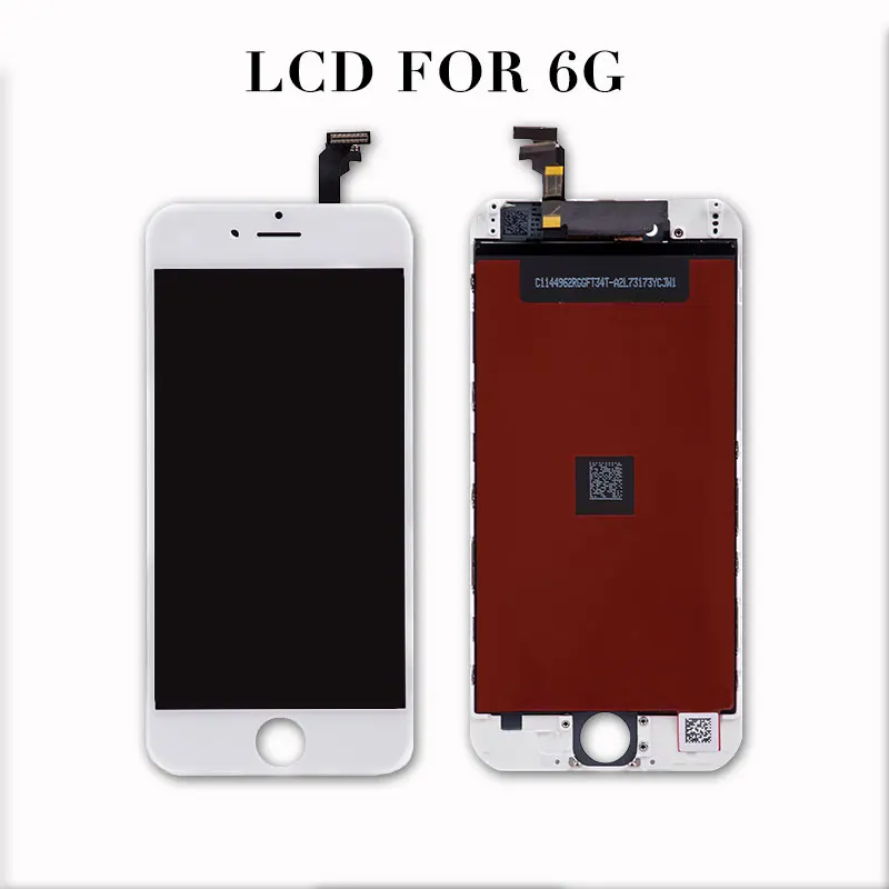 YWEWBJH AAA Kokybės LCD iPhone 6 LCD Ekranas Jutiklinis Ekranas skaitmeninis keitiklis Asamblėjos Pakeitimo 