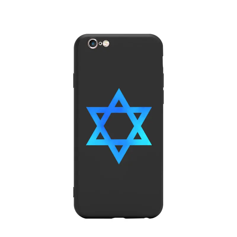 Žvaigždė Davidas Žydų Žvaigždė Simbolis Temą TPU Telefono 