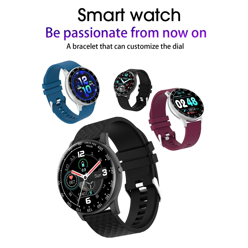 1.28 Cm Paspauskite Smart laikrodis su Širdies ritmo PX68 Android/IOS