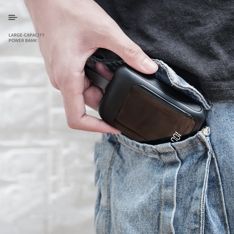 10000mAh Galia Banko Nešiojamas Įkroviklis, Mobilus Įkrovimo Mini Powerbank Už Xiaomi mi 9 