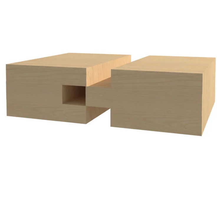 2vnt 1 / 2-šerdies medienos frezavimo cutter nustatyti medienos apdirbimo pjoviklis 3-dantis, T-formos tenon cutter lydinio medienos apdirbimo įrankių rinkinys