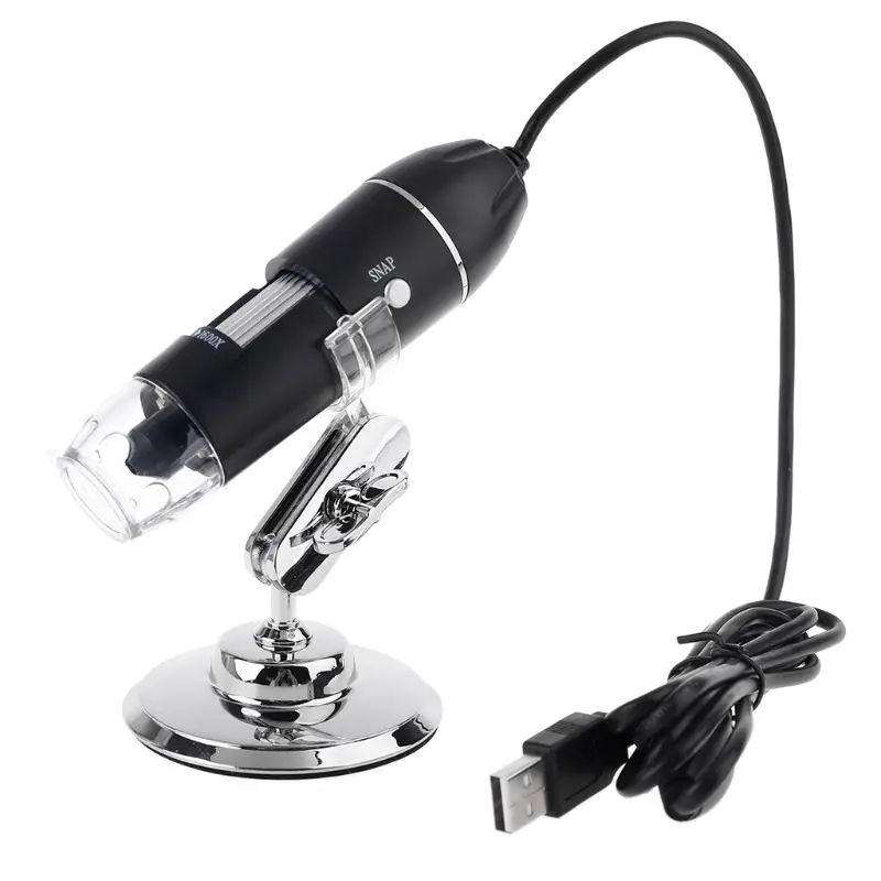 3in1 Skaitmeninis Mikroskopas 1600X Paramos PC Tipo C Micro-USB Telefono USB didinamasis stiklas B95A
