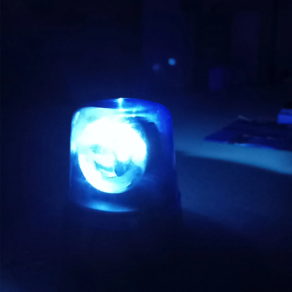3inch 360 Laipsnių Besisukantis Mini LED Šviesos Švyturys Etapo Poveikį Strobe Šviesos Baterija Varomų Sportinių Mirksi Šalies Naktinio Klubo DJ