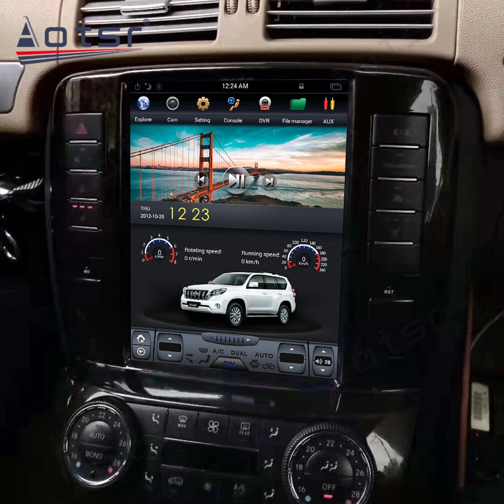 Android 9.0 4+64G Mercedes-Benz R280 R300 R320 R350 R450 2005-2012 M. Automobilių GPS Navigacijos, Multimedijos Grotuvas Tesla Stiliaus Headunit